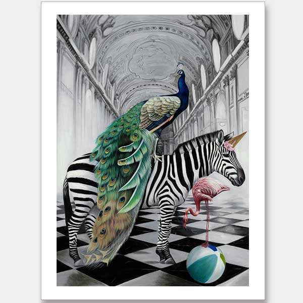 In Wonderland Unframed Art Print