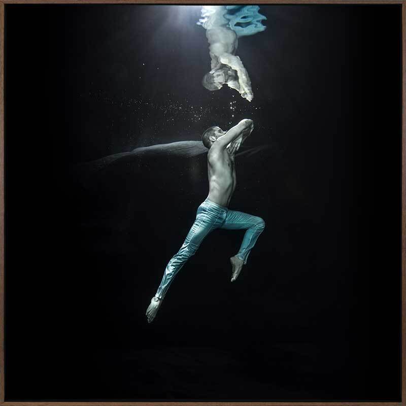 Underwater Dancer I Canvas Art Print