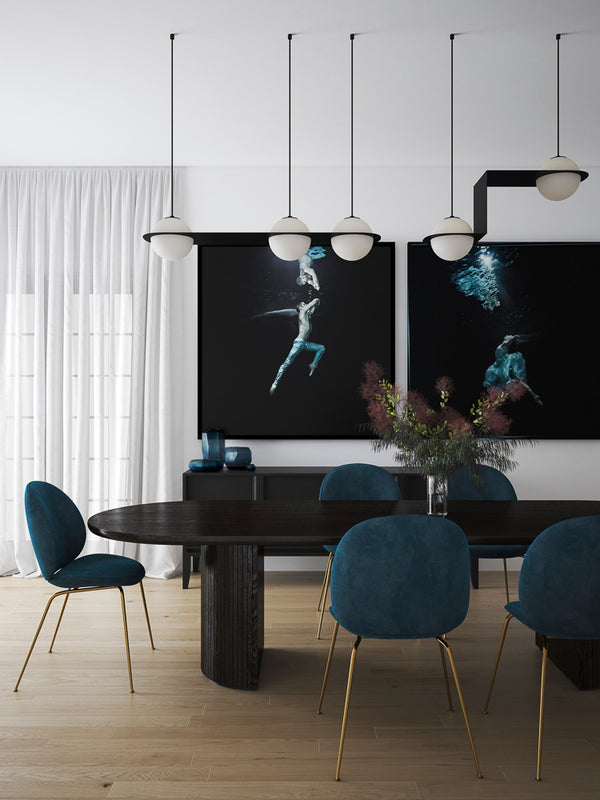 Underwater Dancer I Canvas Art Print | Lifestyle