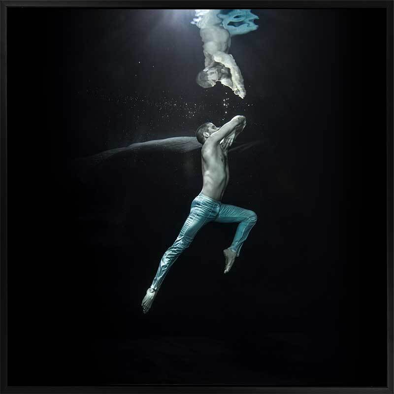 Underwater Dancer I Canvas Art Print