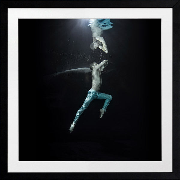 Underwater Dancer I Framed Art Print