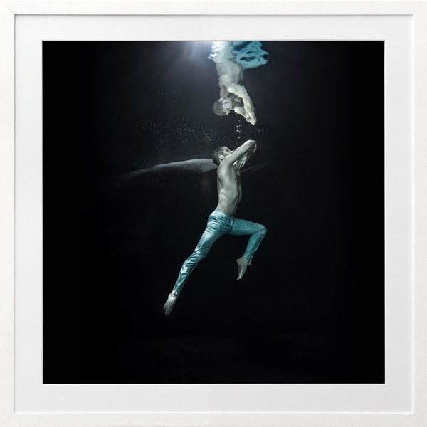 Underwater Dancer I Framed Art Print