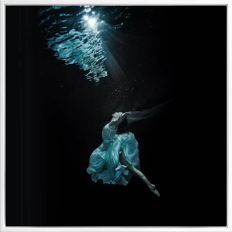 Underwater Dancer II Canvas Art Print