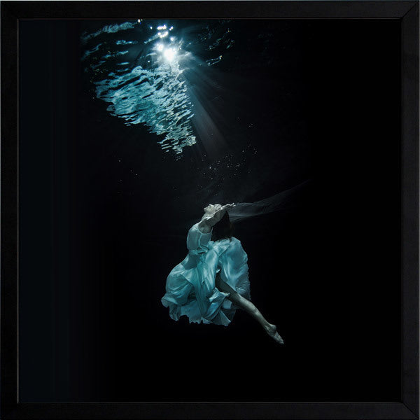 Underwater Dancer II Framed Art Print