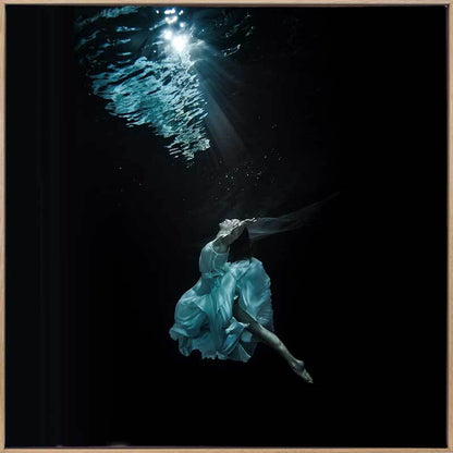 Underwater Dancer II Canvas Art Print