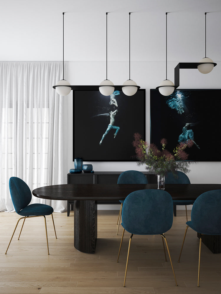 Underwater Dancer II Canvas Art Print | Lifestyle