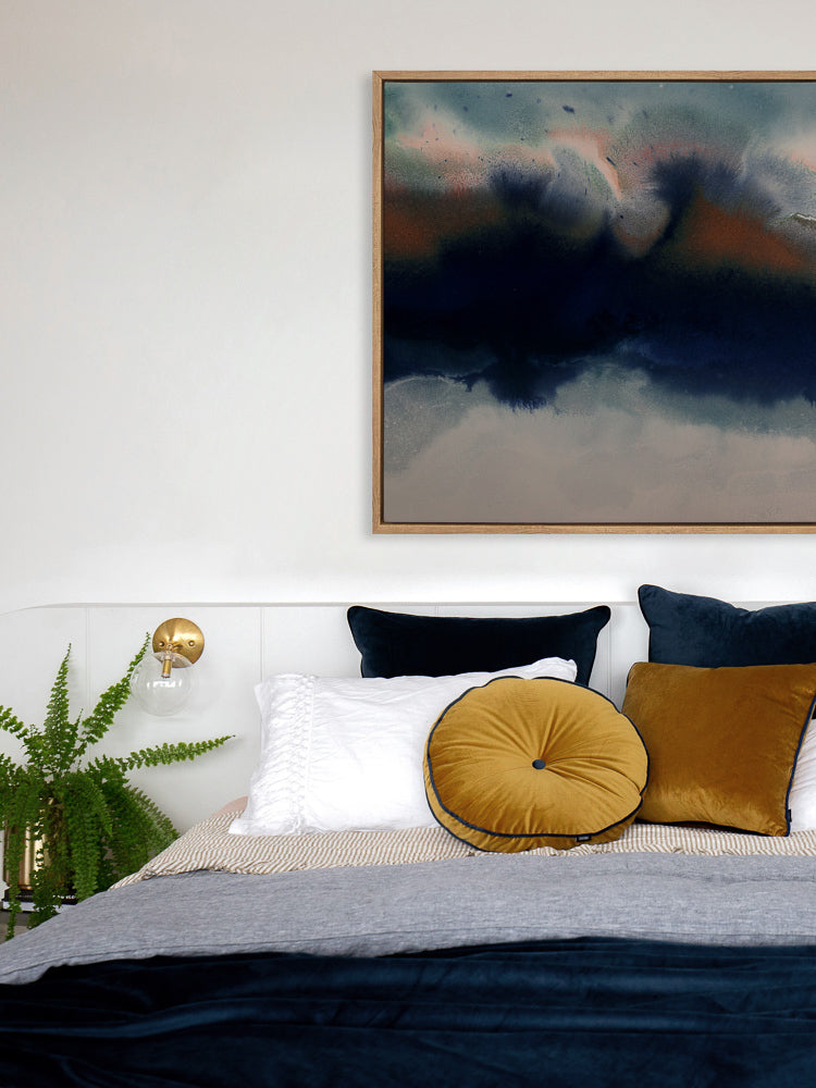 Burnished I Canvas Art Print | Lifestyle