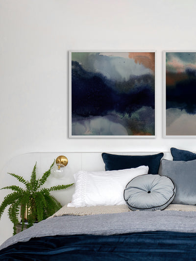 Burnished III Framed Art Print | Lifestyle