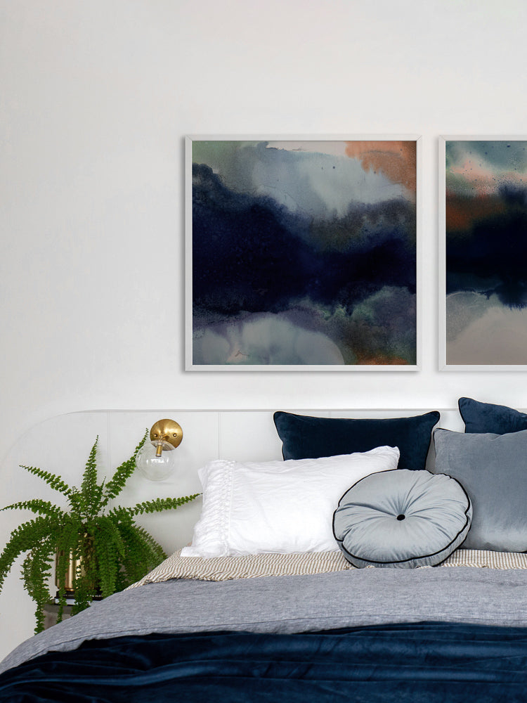 Burnished III Framed Art Print | Lifestyle