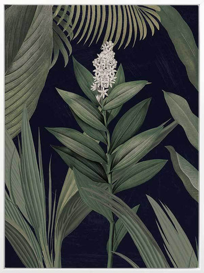 Dark Flora I Canvas Art Print