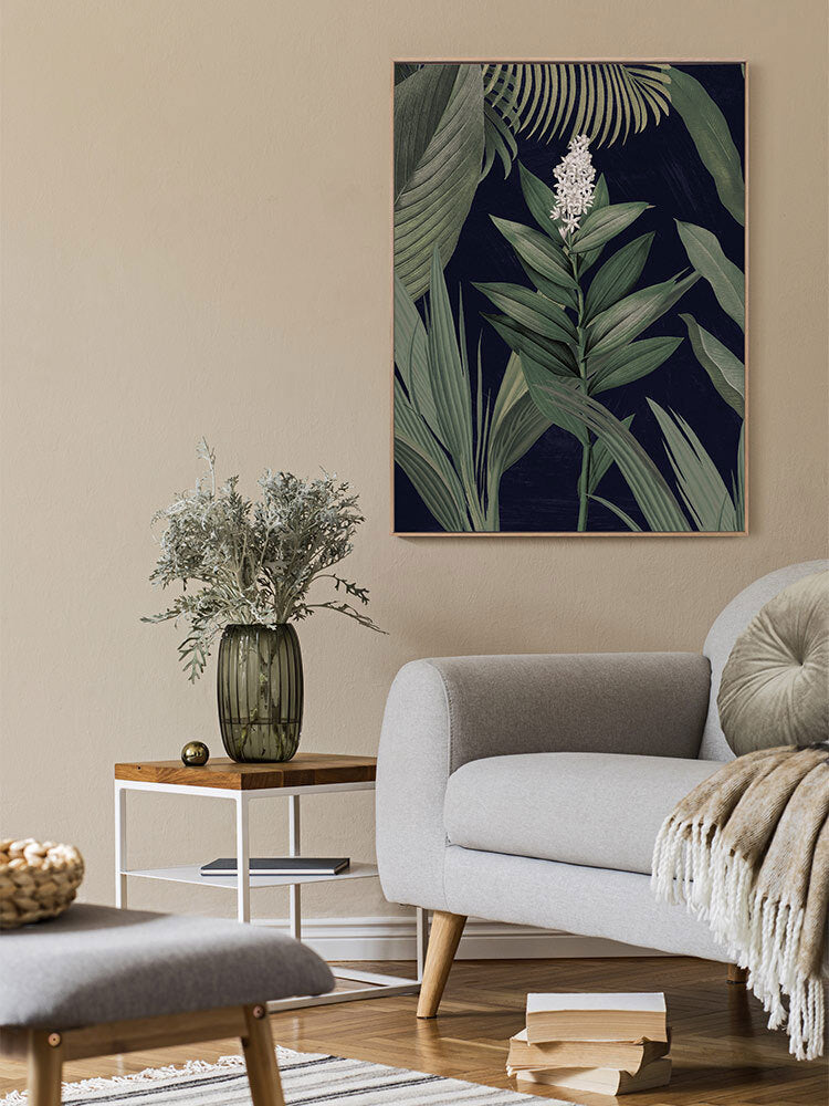 Dark Flora I Canvas Art Print | Lifestyle