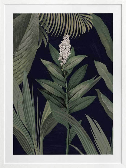 Dark Flora I Framed Art Print