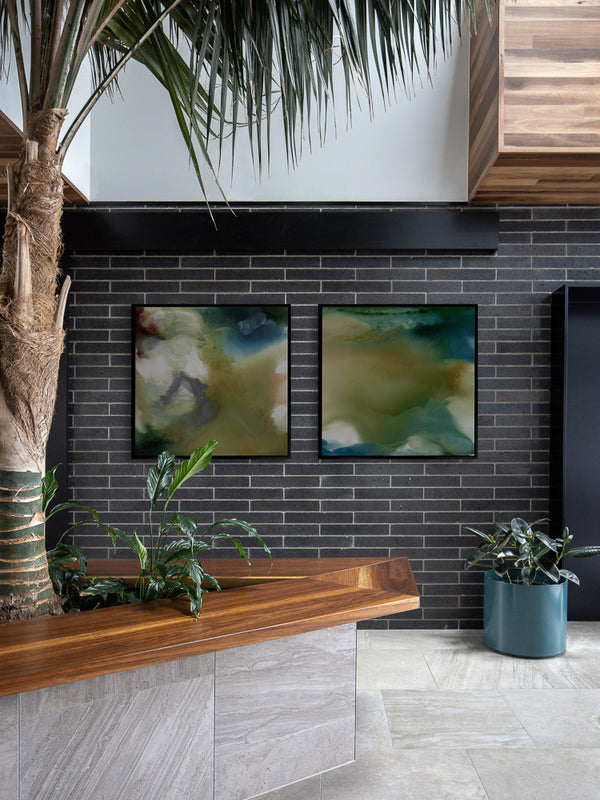 Mermaiden III Canvas Art Print | Lifestyle