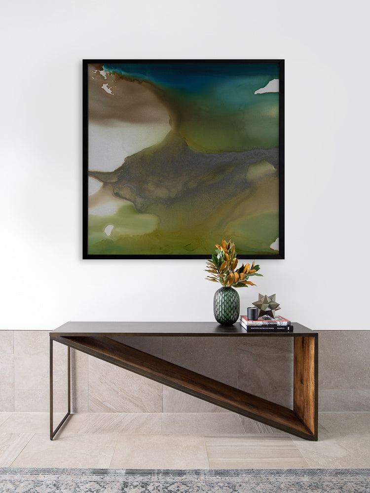 Mermaiden III Framed Art Print | Lifestyle