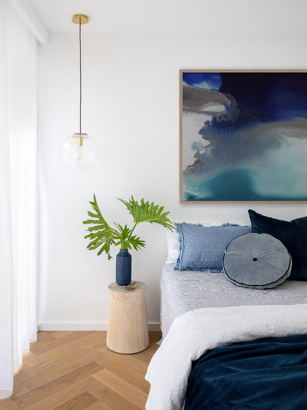 Aquatica II Framed Art Print | Lifestyle