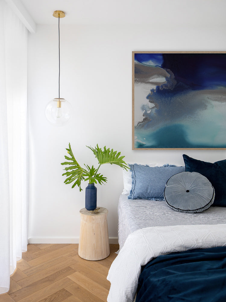 Aquatica II Framed Art Print | Lifestyle