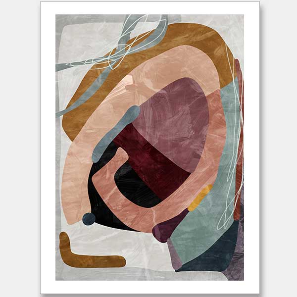 Concentric I Unframed Art Print