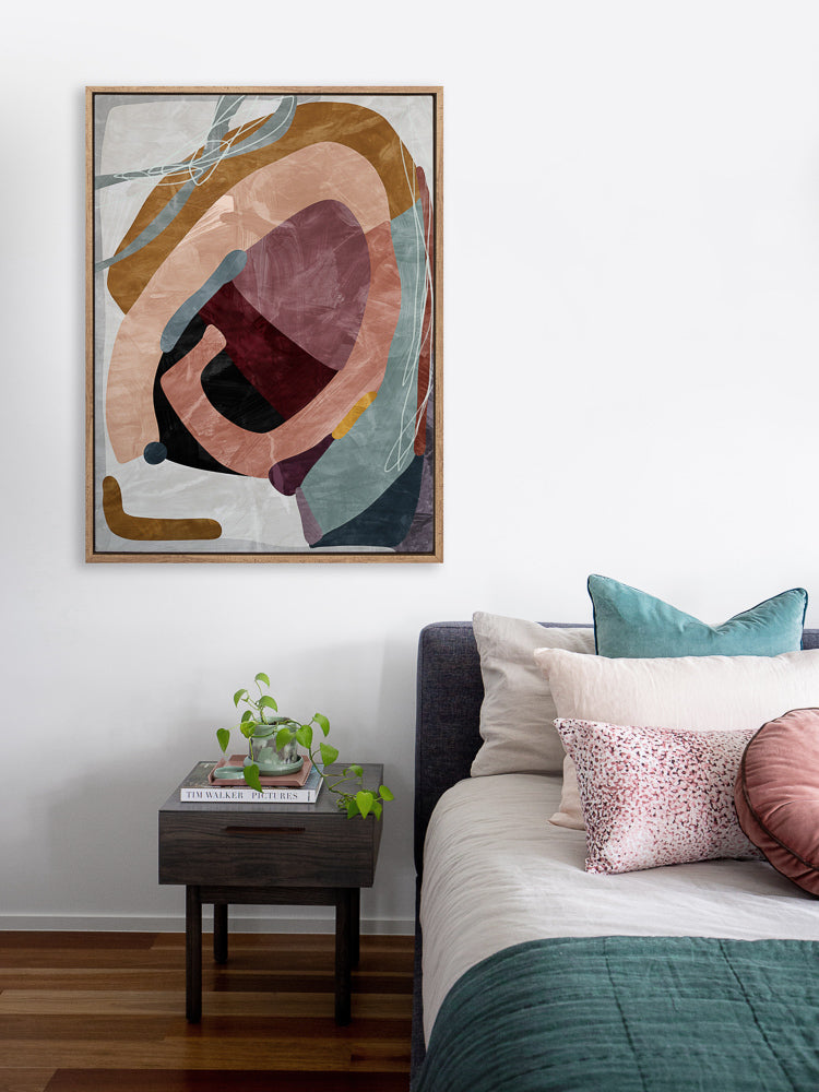 Concentric I Canvas Art Print | Lifestyle