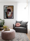 Concentric II Framed Art Print | Lifestyle