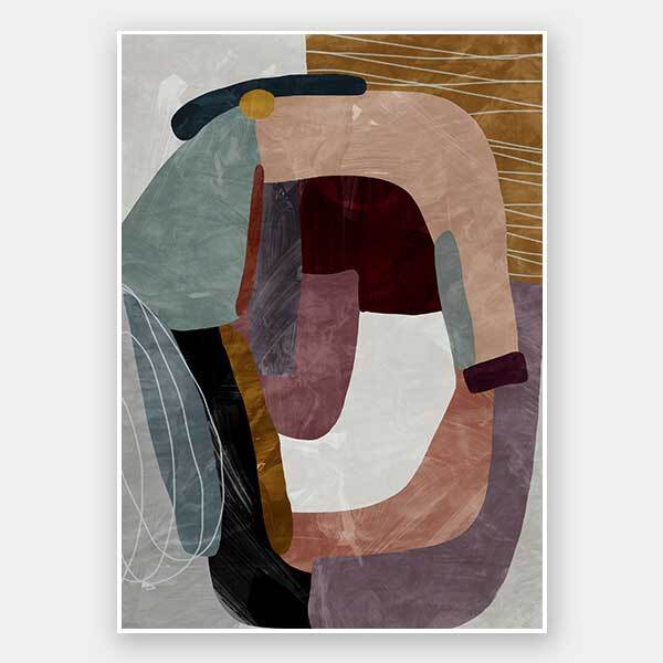 Concentric II Unframed Art Print