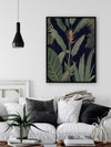 Dark Flora II Canvas Art Print | Lifestyle