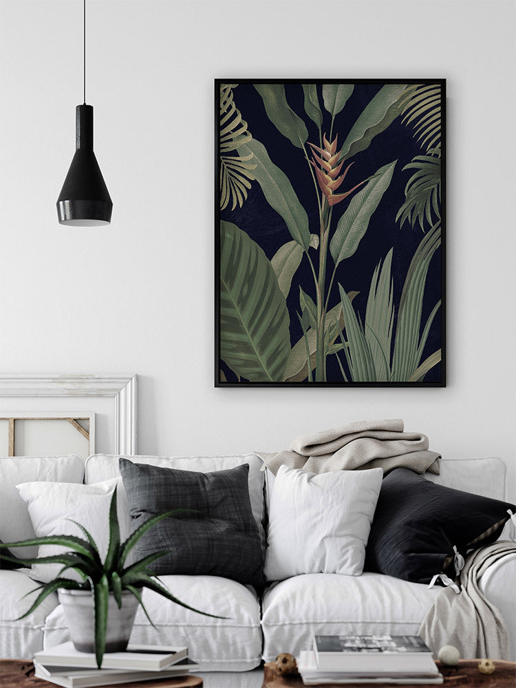 Dark Flora II Canvas Art Print | Lifestyle