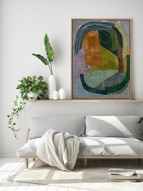 Labyrinth I Canvas Art Print | Lifestyle