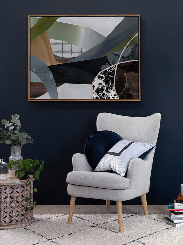 Wires Crossed Canvas Art Print | Lifestyle