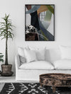 Wires Crossed Framed Art Print | Lifestyle