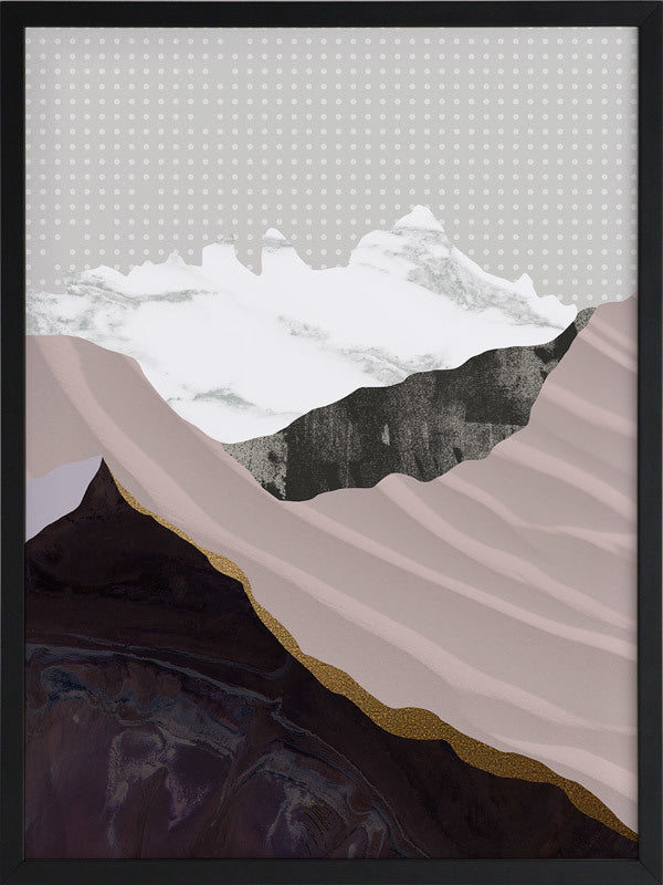 Moving Mountains I Framed Art Print