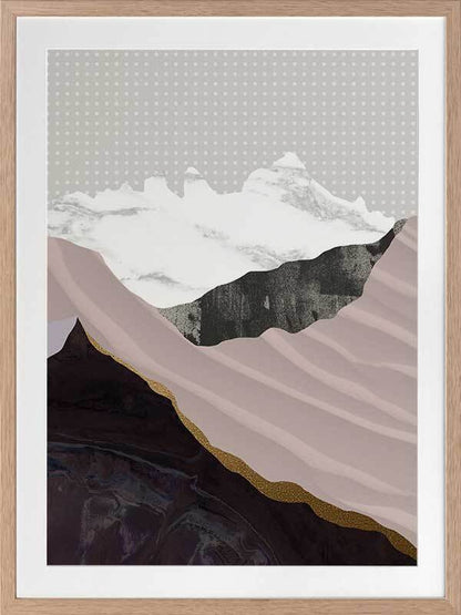 Moving Mountains I Framed Art Print