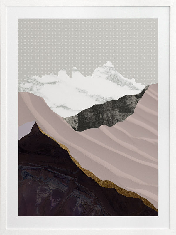 Moving Mountains I Framed Art Print