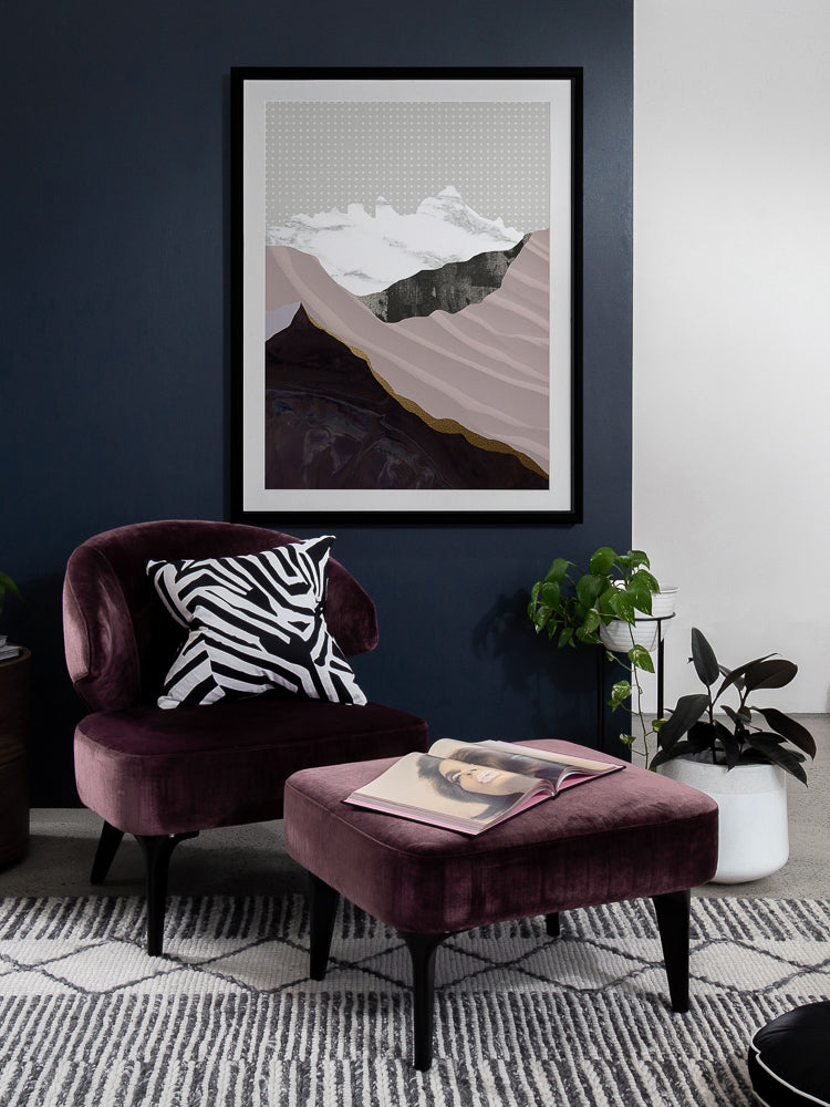 Moving Mountains I Framed Art Print