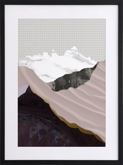 Moving Mountains I Framed Art Print