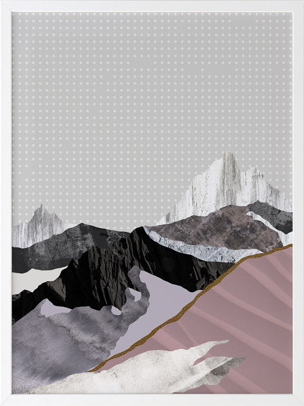 Moving Mountains II Framed Art Print