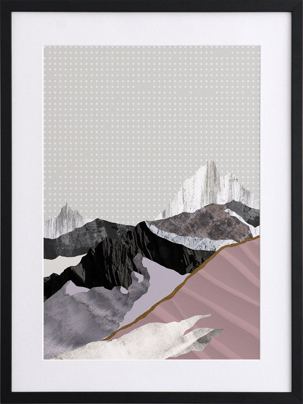 Moving Mountains II Framed Art Print
