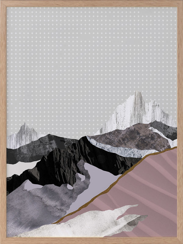 Moving Mountains II Framed Art Print