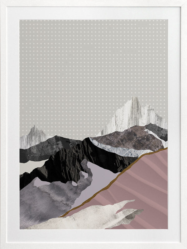 Moving Mountains II Framed Art Print