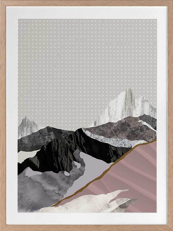 Moving Mountains II Framed Art Print