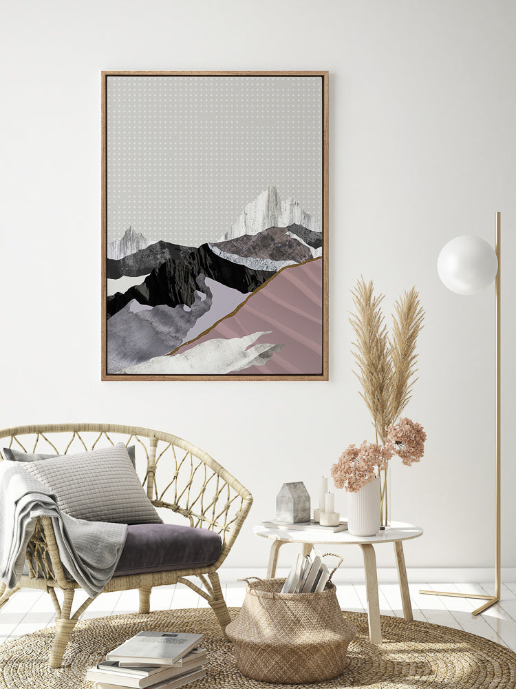 Moving Mountains II Canvas Art Print | Lifestyle