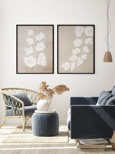 Paper Bark II Canvas Art Print | Lifestyle