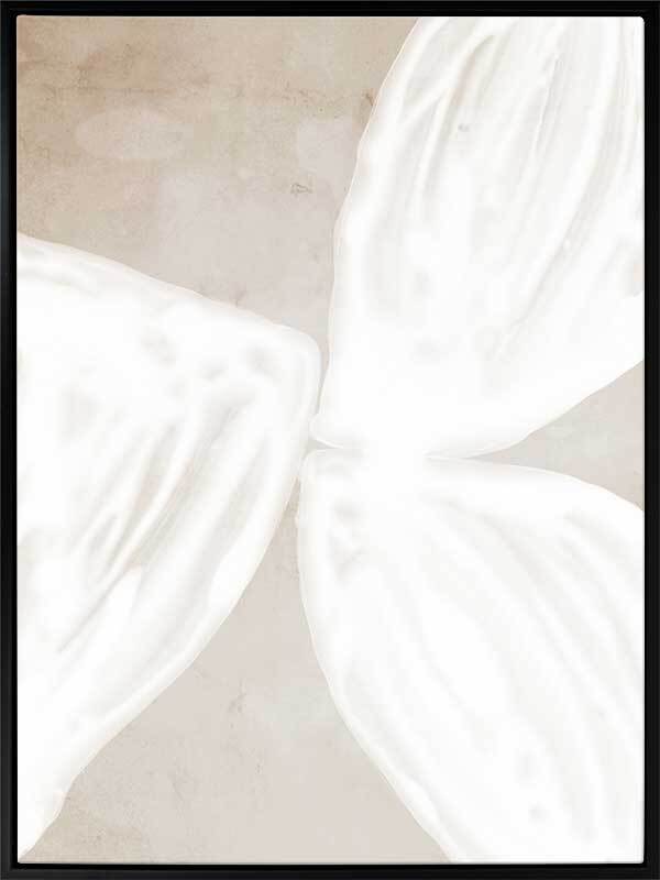 Blanc Spaces I Canvas Art Print