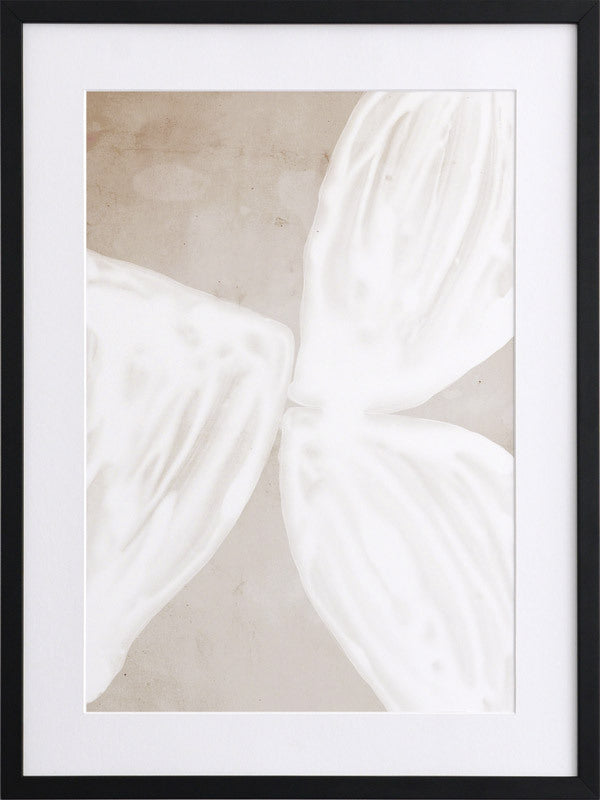 Blanc Spaces I Framed Art Print