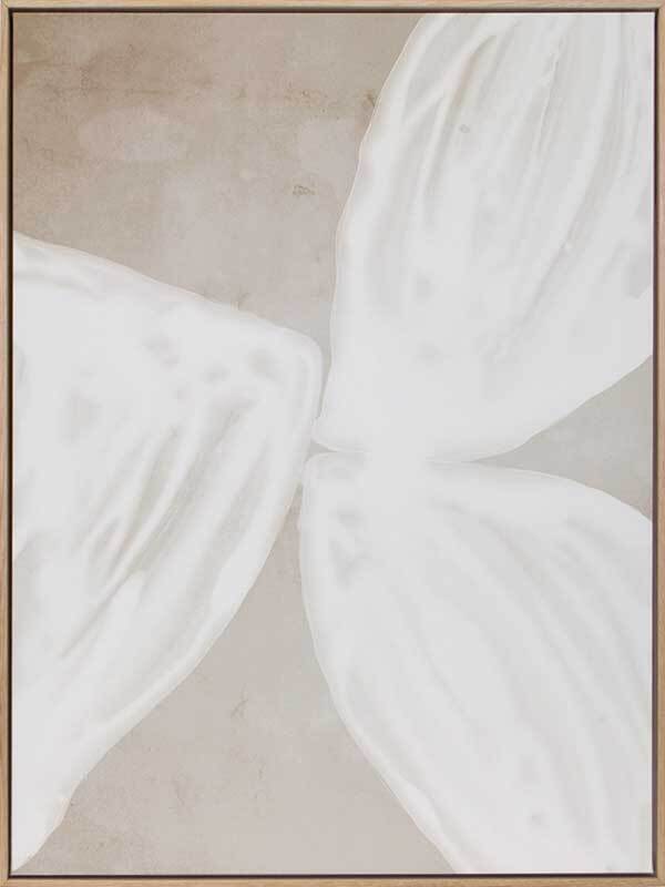 Blanc Spaces I Canvas Art Print