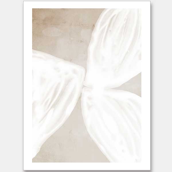 Blanc Spaces I Unframed Art Print