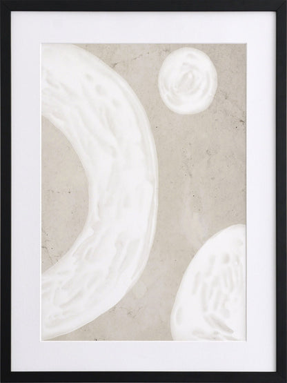 Blanc Spaces II Framed Art Print