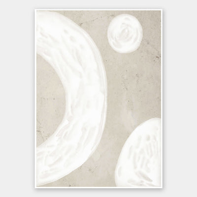 Blanc Spaces II Unframed Art Print