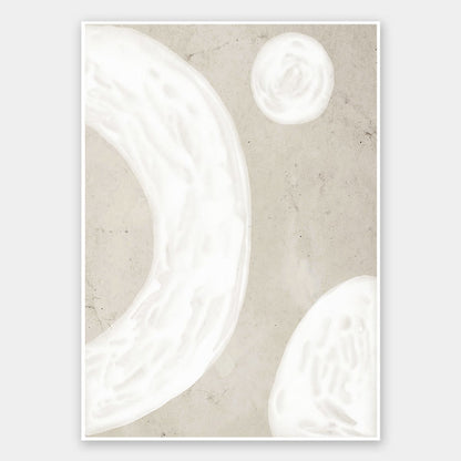 Blanc Spaces II Unframed Art Print