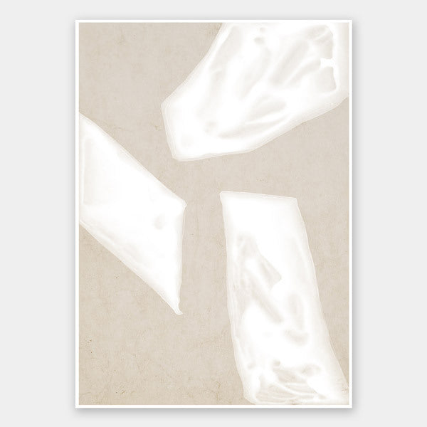 Blanc Spaces III Unframed Art Print