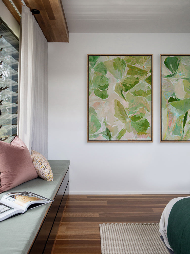 Oakleaf II Canvas Art Print | Lifestyle